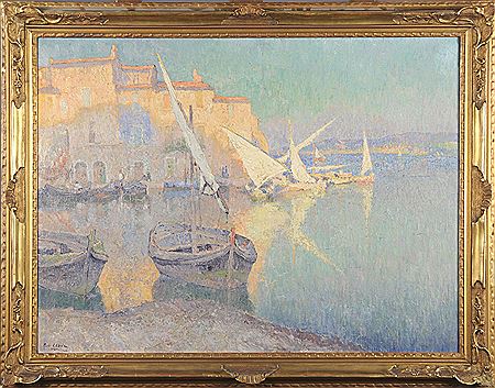 Coin de Port en Provence - Martigues (daté 1921)