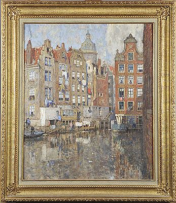 Maisons au Bord de l'Eau by Henry (Henri) Cassiers - Auction record, sale price, and art valuation. Compare with similar artists and explore comparable artworks.