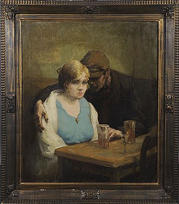 Couple au Café by Kurt Peiser - Auction record, sale price, and art valuation. Compare with similar artists and explore comparable artworks.