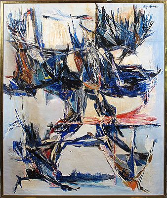 Composition by Mig Quinet - Auction record, sale price, and art valuation. Compare with similar artists and explore comparable artworks.