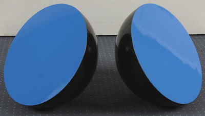 Halbkugeln blau-schwarz