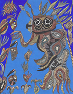Le gardien des âmes by Claudine Goux - Auction record, sale price, and art valuation. Compare with similar artists and explore comparable artworks.