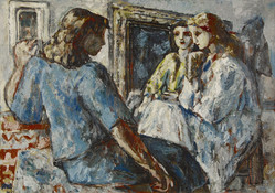 Drei Frauen im Gespräch, 1942-47