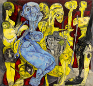 Jardin d'existence, 1983 by Klaudia Schifferle - Auction record, sale price, and art valuation. Compare with similar artists and explore comparable artworks.