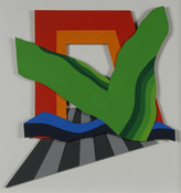 Porte 1, 1971 by René Myrha - Auction record, sale price, and art valuation. Compare with similar artists and explore comparable artworks.