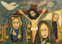 Kreuzigungsszene, 1963 by Walter Arnold Steffen - Auction record, sale price, and art valuation. Compare with similar artists and explore comparable artworks.
