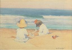 Children Playing in the Sand