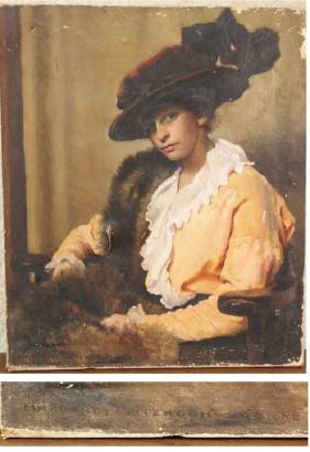 Portrait of a Lady by Margaret Fitzhugh Browne - Auction record, sale price, and art valuation. Compare with similar artists and explore comparable artworks.