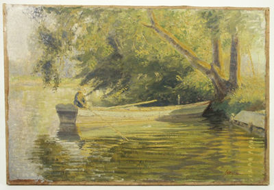 Boy in a Rowboat