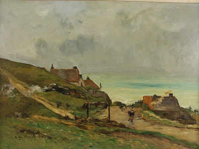 MONTEE DE LA MER VERS LE VILLAGE D'EQUIHER