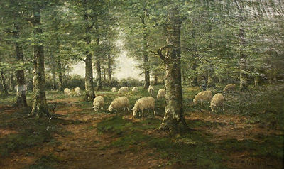Sample artwork by Cornelis Westerbeek Jr (1873 - 1917), known for landscape paintings - View similar artists and auction records