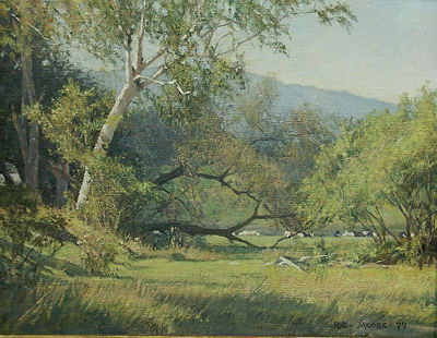 SUNNY LANDSCAPE by Robert Moore - Auction record, sale price, and art valuation. Compare with similar artists and explore comparable artworks.