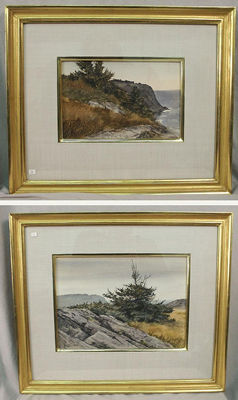 Sample artwork by Neil Drevitson (Born 1944), known for landscape-snow, streets, figure and marine painting - View similar artists and auction records