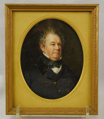 PORTRAIT MINIATURE OF JAMES INGERSOLL