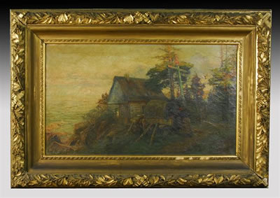 BAKER'S COTTAGE BY THE SEA by Henry Sandham - Auction record, sale price, and art valuation. Compare with similar artists and explore comparable artworks.