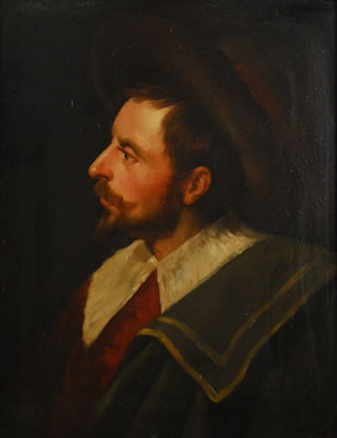 PORTRAIT OF A MAN IN PROFILE