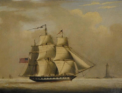 SHIP/SLOOP PEACOCK
