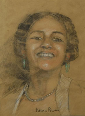 PORTRAIT OF A SMILING WOMAN
