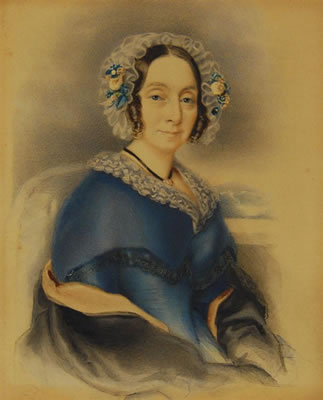 PORTRAIT OF A LADY WITH BONNET