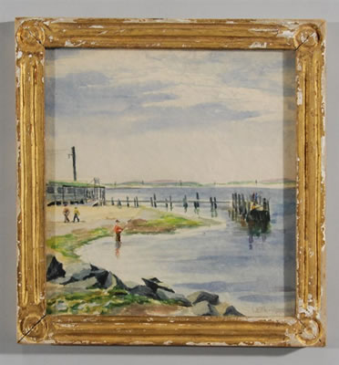 FISHERMAN ON THE BEACH