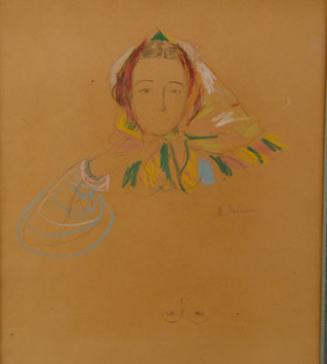 RUSSIAN PEASANT WOMAN