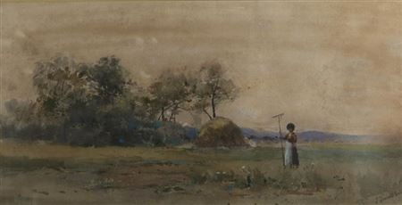 LANDSCAPE WITH A FIGURE