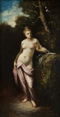 NYMPH IN THE FOREST