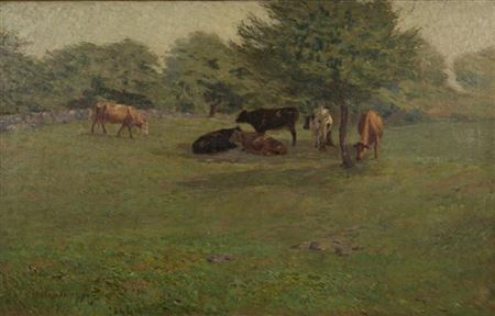 COWS AT PASTURE