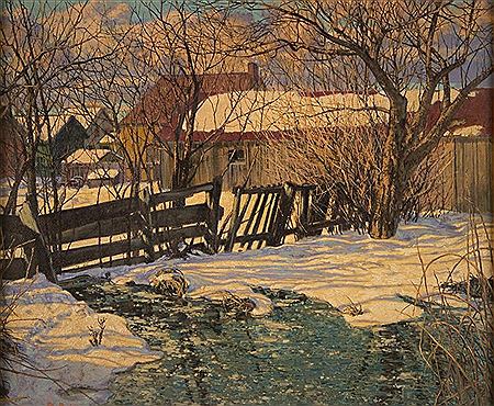 THE PROMISE OF SPRING by Paul Rodrik - Auction record, sale price, and art valuation. Compare with similar artists and explore comparable artworks.