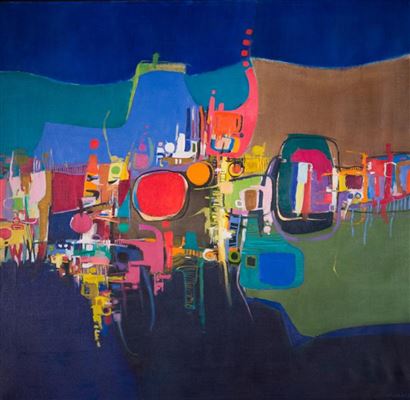 BEFORE THE STORM...MARTHA'S VINEYARD by Albert Alcalay - Auction record, sale price, and art valuation. Compare with similar artists and explore comparable artworks.
