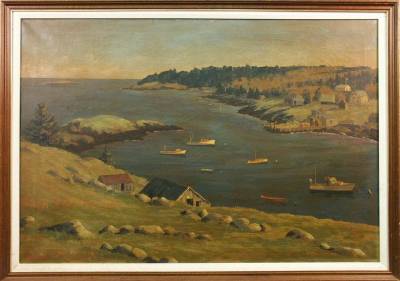 View of Monhegan Island