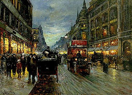 Paris Street Scene