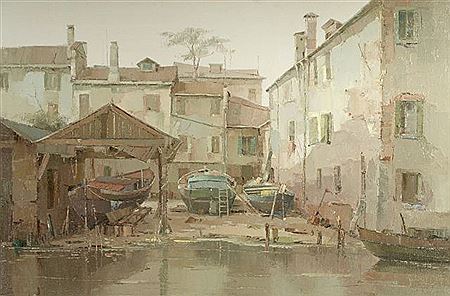 Sample artwork by Franco Gnocchi (Born 1945), known for painting - View similar artists and auction records