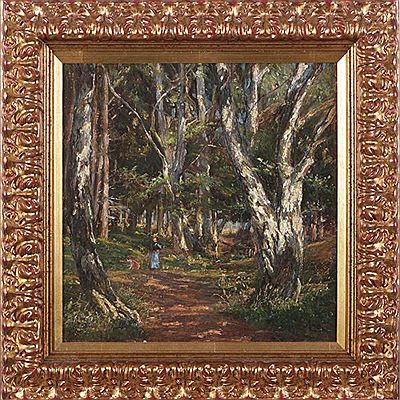 A Walk in the Old Park by Aksel Martin Lassen - Auction record, sale price, and art valuation. Compare with similar artists and explore comparable artworks.