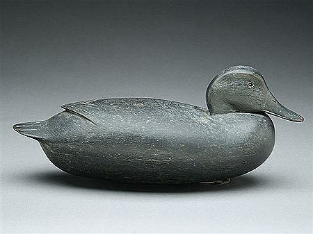 Sample artwork by Joe King (1835 - 1913), known for decoy carving - View similar artists and auction records