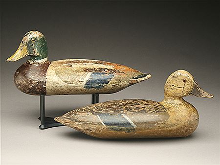 Rigmate pair of mallards by George Sibley - Auction record, sale price, and art valuation. Compare with similar artists and explore comparable artworks.