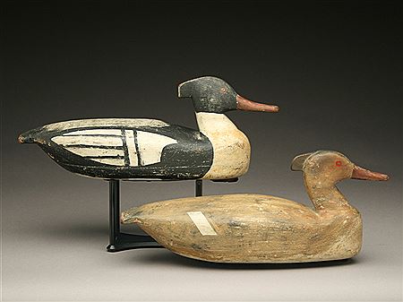 Sample artwork by Lou Barkelow, known for decoy carving - View similar artists and auction records