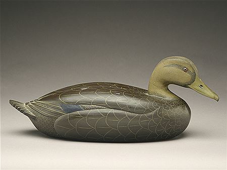 Sample artwork by George Starr Jr (1915 - 1985), known for decoy carving - View similar artists and auction records