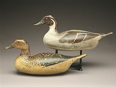 Exceptional pair of hollow pintails by Clark Madera - Auction record, sale price, and art valuation. Compare with similar artists and explore comparable artworks.