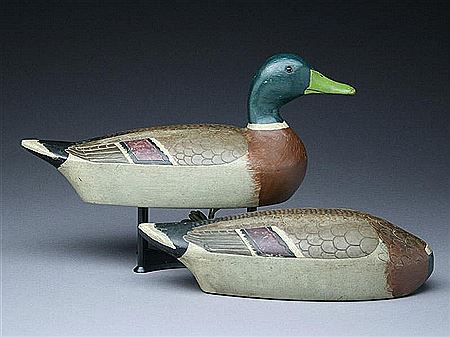 Sample artwork by Paul Lipke (1892 - 1970), known for decoy carving - View similar artists and auction records