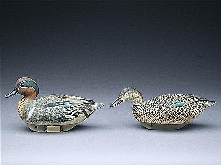 Exceptional pair of greenwing teal by William Schultz - Auction record, sale price, and art valuation. Compare with similar artists and explore comparable artworks.
