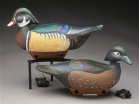 Sample artwork by Skip Couvillion, known for decoy carving - View similar artists and auction records