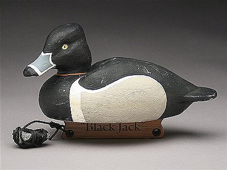 Ringbill drake or "blackjack" by Skip Couvillion - Auction record, sale price, and art valuation. Compare with similar artists and explore comparable artworks.