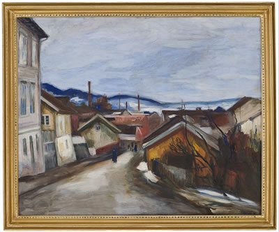 Evening, Spring Lillehammer 1925