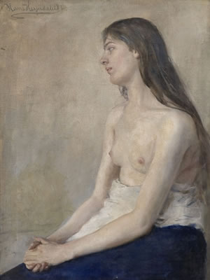 Nude by Hans Olaf Heyerdahl - Auction record, sale price, and art valuation. Compare with similar artists and explore comparable artworks.