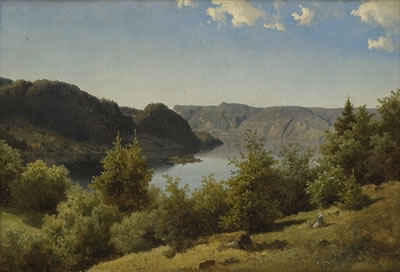 Woman and child in a landscape by Joachim Frich - Auction record, sale price, and art valuation. Compare with similar artists and explore comparable artworks.