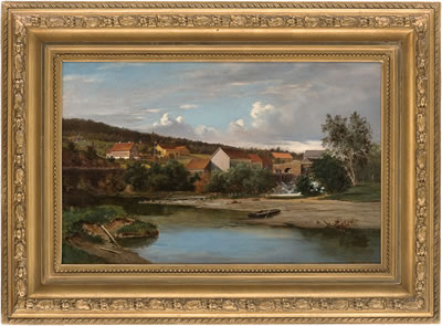 StorgÄrd with waterfall in the foreground (1875) by Herman Wedel Anker - Auction record, sale price, and art valuation. Compare with similar artists and explore comparable artworks.