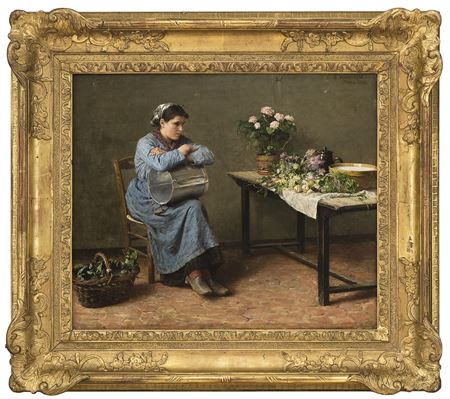Woman in Interior