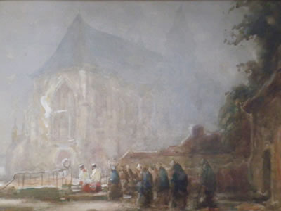 Sample artwork by Thomas W Morley (1859 - 1925), known for painting - View similar artists and auction records