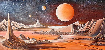 Red Planet 2 by Peter Lightfoot - Auction record, sale price, and art valuation. Compare with similar artists and explore comparable artworks.